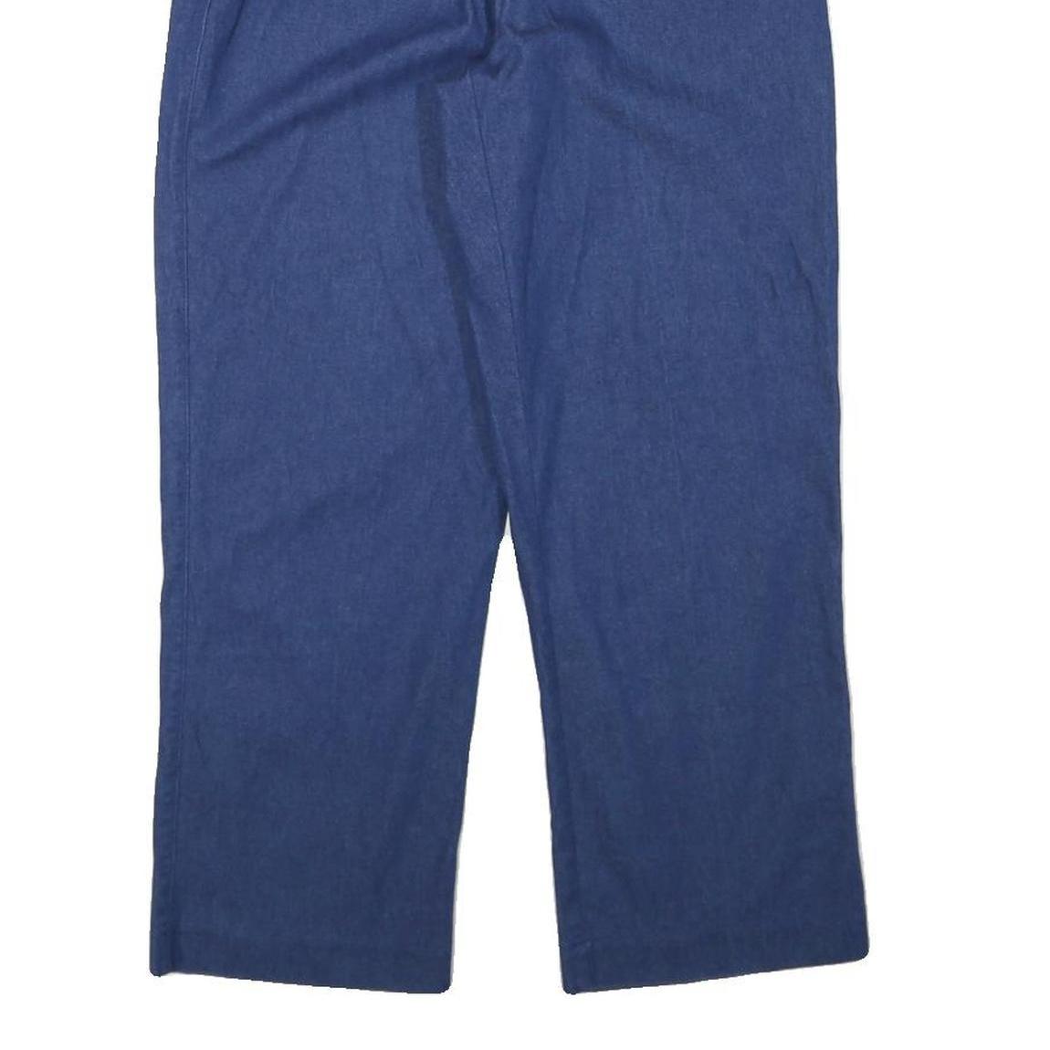 ALFRED DUNNER Womens Relaxed Blue Denim Cotton Blend Jeans W25 L25 Elastic Waist