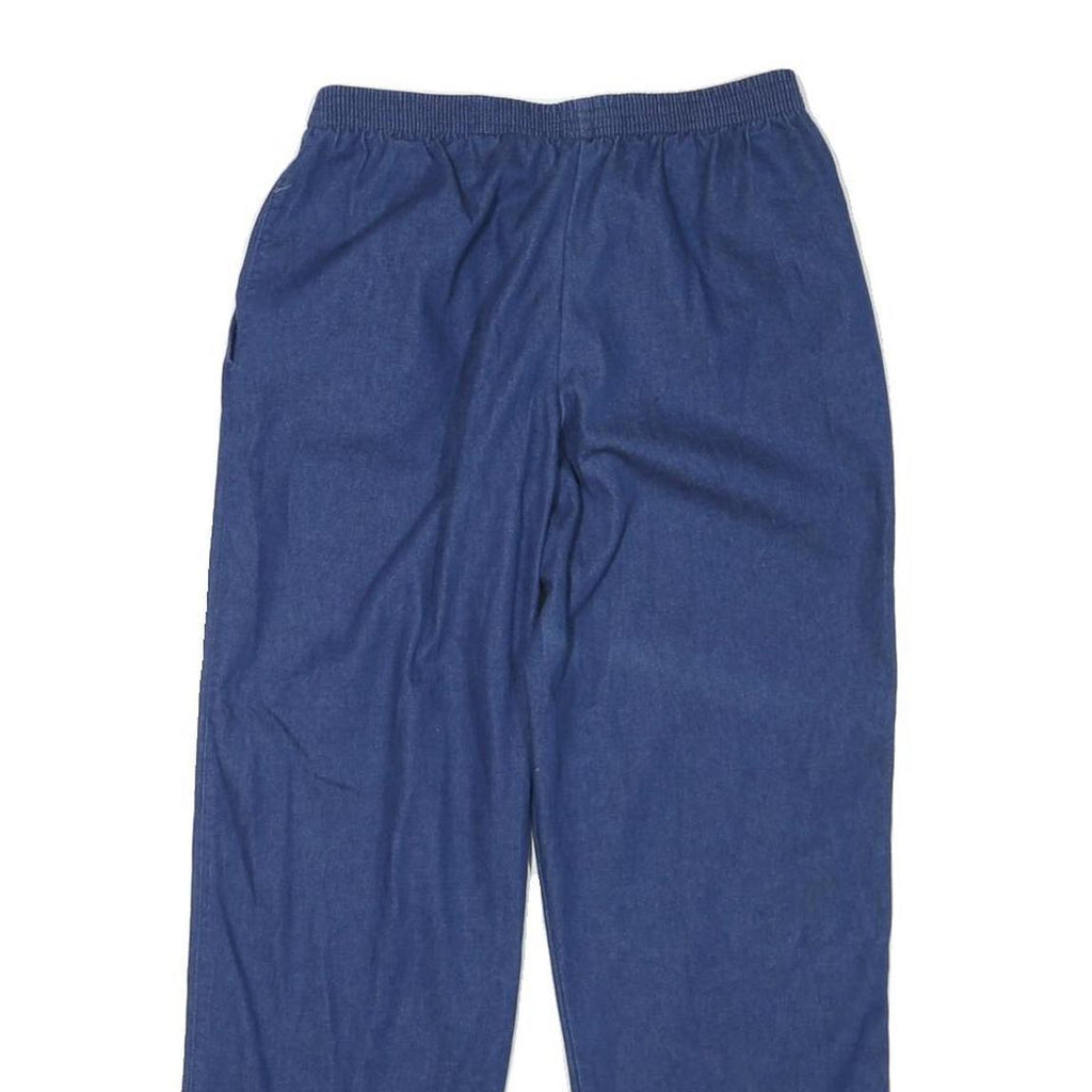 ALFRED DUNNER Womens Relaxed Blue Denim Cotton Blend Jeans W25 L25 Elastic Waist