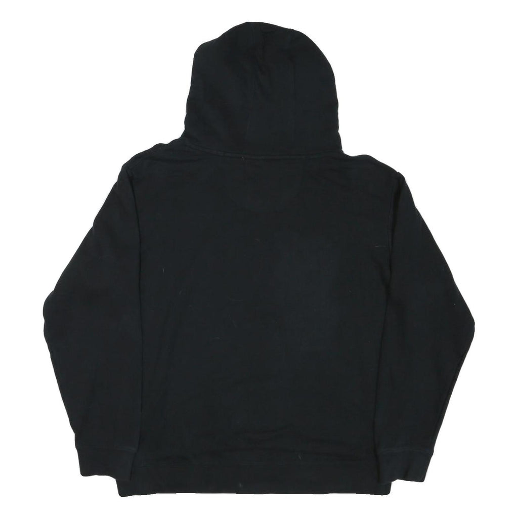 FANATICS Mens Black Cotton Blend Pullover Hoodie L LA Logo Casual Wear