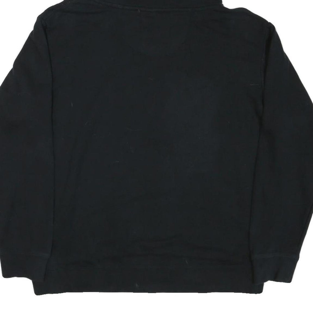 FANATICS Mens Black Cotton Blend Pullover Hoodie L LA Logo Casual Wear