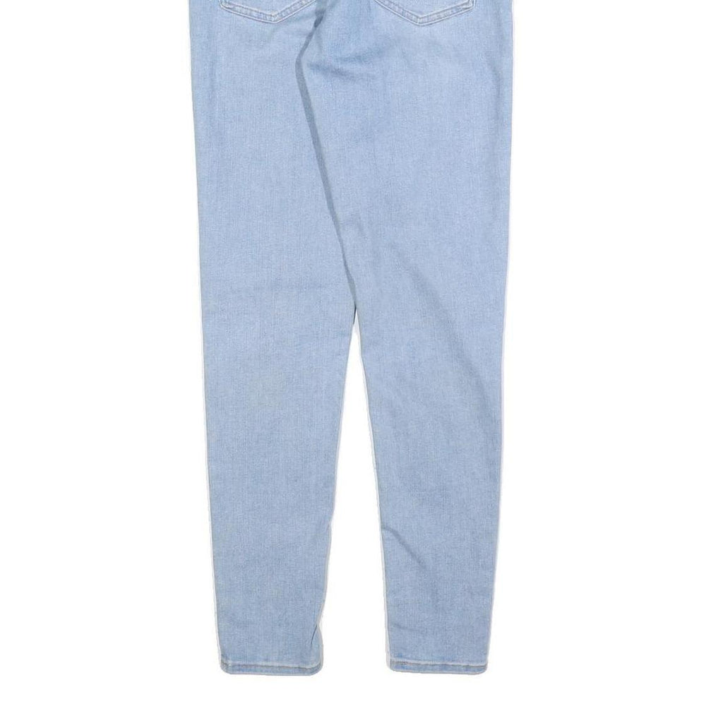 LEVI'S Womens Slim Light Blue Denim Jeans Zip W28 L28 Classic Cotton Blend