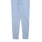 LEVI'S Womens Slim Light Blue Denim Jeans Zip W28 L28 Classic Cotton Blend