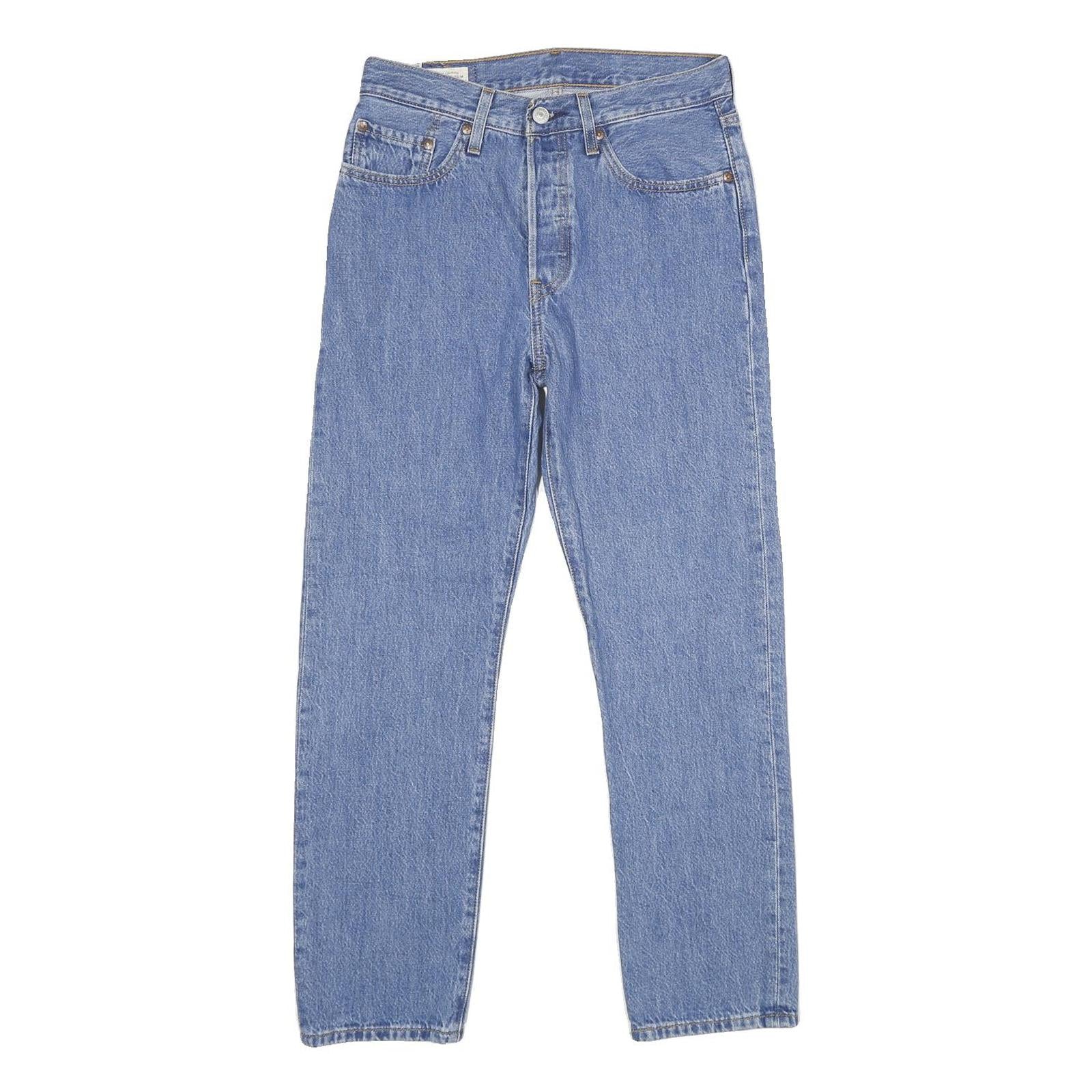 LEVI'S 501 BIG E Womens Jeans Blue Classic Straight Denim Medium W26 L28 Vintage