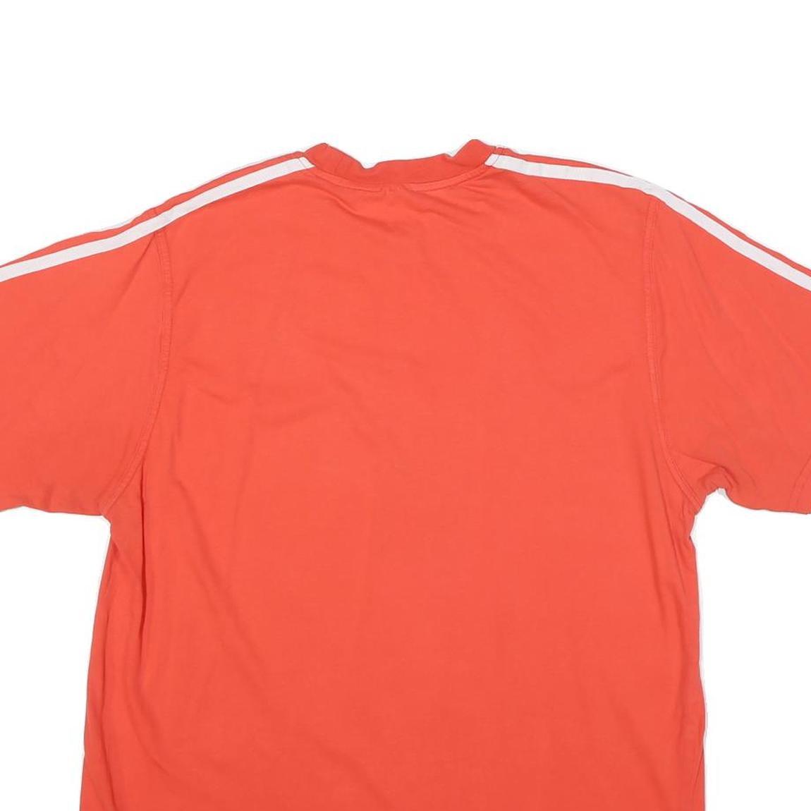 ADIDAS Mens Red Transalp Graphic T-Shirt S Short Sleeve Crew Neck Sportswear