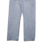 LEVI'S 501 Mens Jeans Blue Regular Straight Denim Medium W36 L30 Classic Cotton