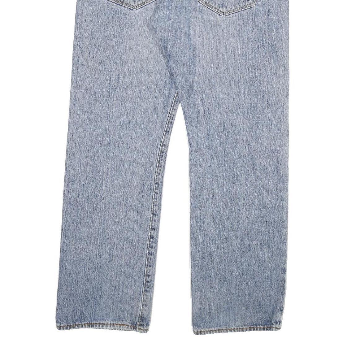 LEVI'S 501 Mens Jeans Blue Regular Straight Denim Medium W36 L30 Classic Cotton