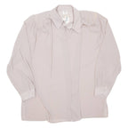 SHE FASHION Sheer Womens Blouse Pink Long Sleeve 2XL