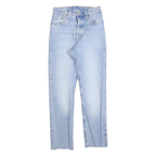 LEVI'S 501 BIG E Womens Jeans Blue Regular Straight Denim Light W23 L26 Vintage