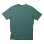 UNDER ARMOUR Mens Green Cotton Blend T-Shirt S Short Sleeve Crew Neck Sports