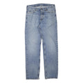 CARHARTT Mens Jeans Blue Regular Straight Denim Rinse W34 L33 Casual Workwear