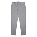 ONLY & SONS Mens Slim Grey & White Pinstripe Slim Trousers W32 L34 Stylish