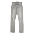 LEVI'S 505C Womens Jeans Grey Slim Skinny Denim W25 L32 Distressed