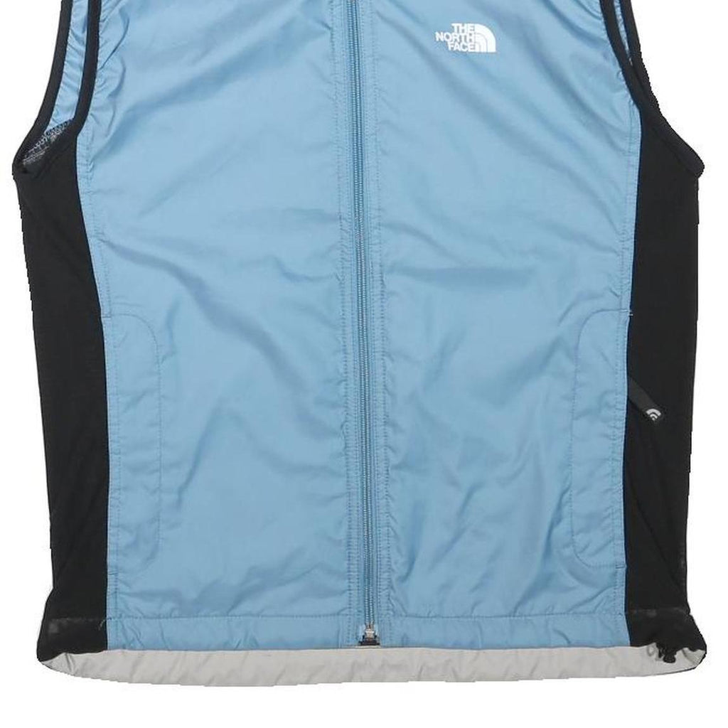 THE NORTH FACE Womens Blue & Black Lightweight Polyester Blend Outdoor Jacket M