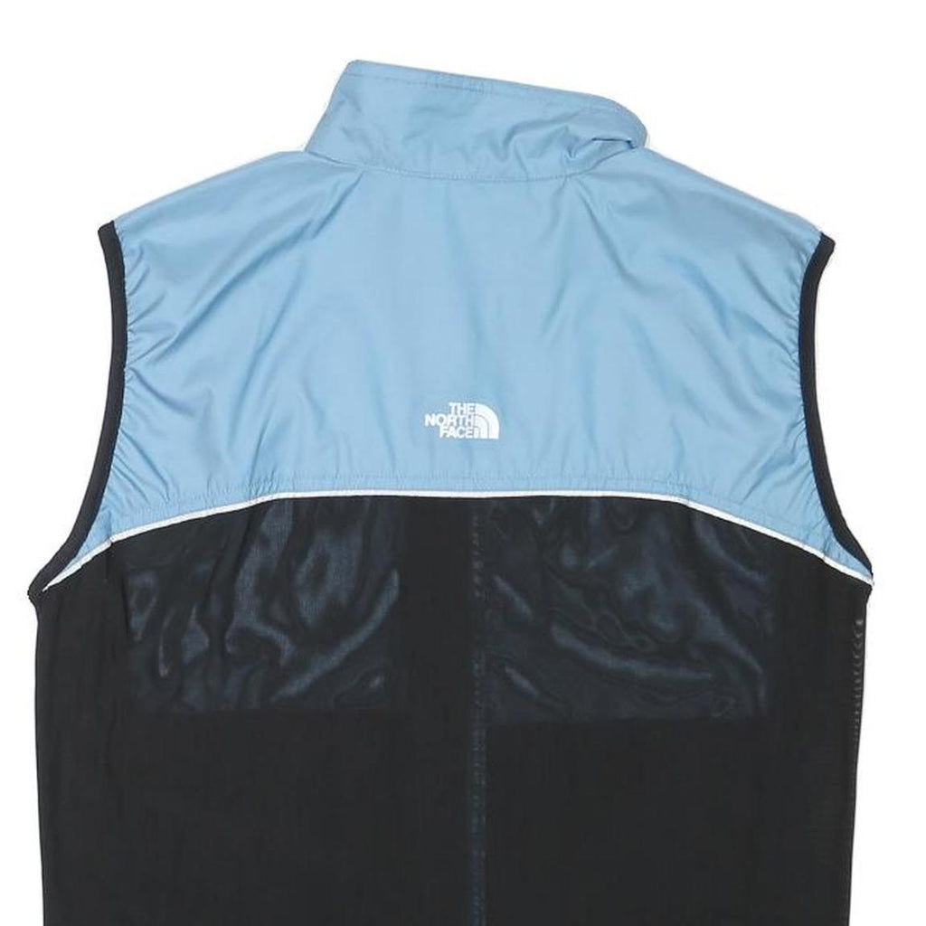THE NORTH FACE Womens Blue & Black Lightweight Polyester Blend Outdoor Jacket M