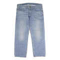 LEVI'S 505 Mens Jeans Blue Regular Straight Denim Light W38 L30 Classic Fit Zip