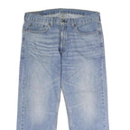 LEVI'S 505 Mens Jeans Blue Regular Straight Denim Light W38 L30 Classic Fit Zip