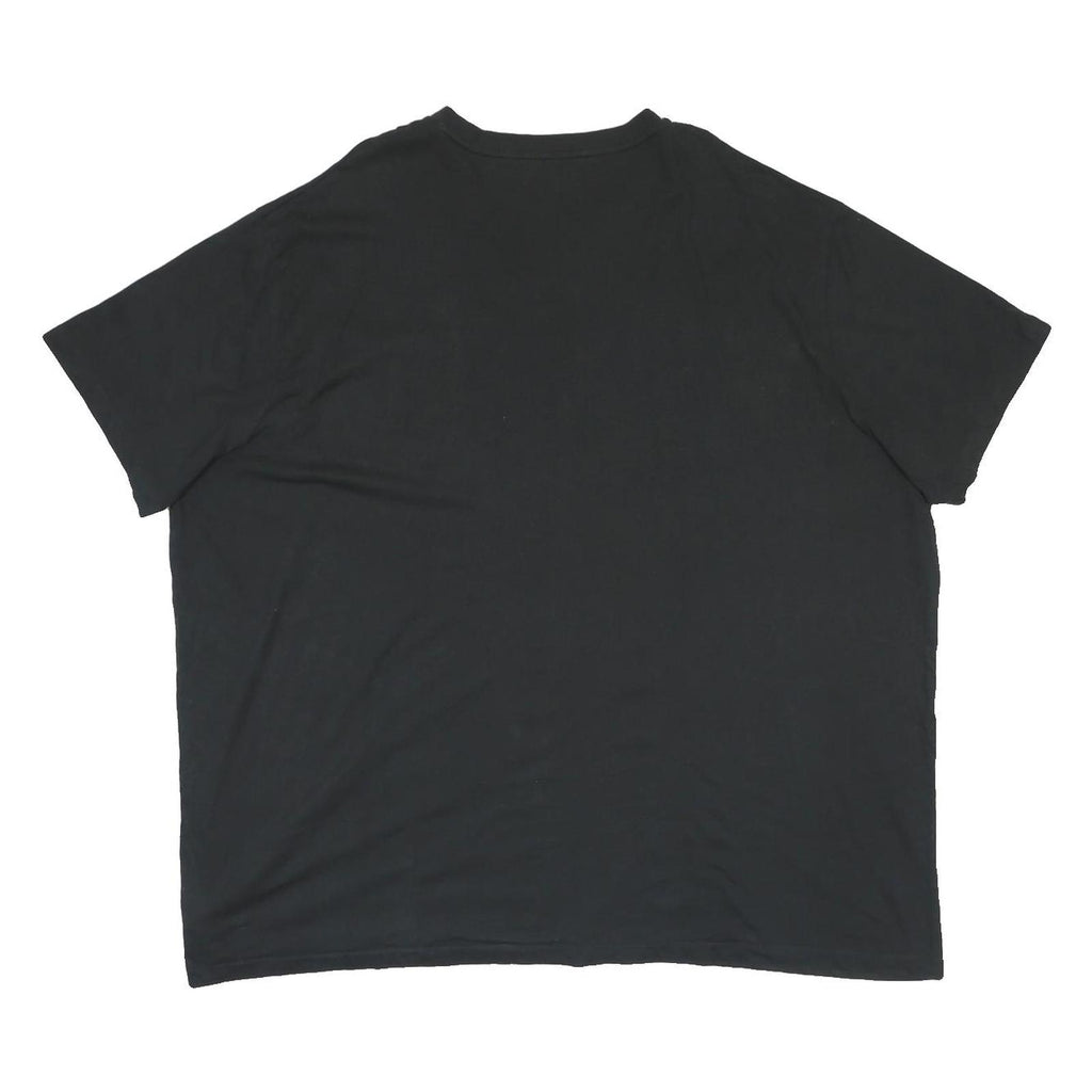 POLO RALPH LAUREN Mens Black & Red Pocket Logo T-Shirt 4XL Short Sleeve Crew