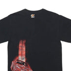 WINNER'S CIRCLE Mens Black Racing Car Graphic T-Shirt M Short Sleeve Crew Neck