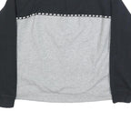 NIKE Womens Grey & Black Logo Crew Neck XL Sweatshirt Casual Sportswear