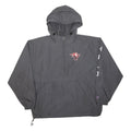 CHAMPION Mens Grey Hooded Zip Jacket XL Polyester Lightweight Sportswear