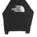 THE NORTH FACE Womens Black Hoodie S Cotton Pullover Hooded Sweatshirt