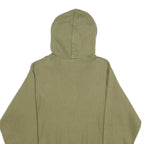 CHAMPION REVERSE WEAVE Mens Green Pullover Hoodie S Comfortable Cotton Blend