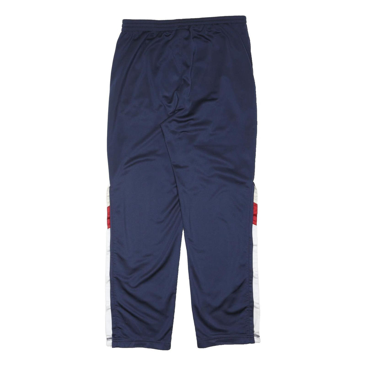 REEBOK Mens Polyester Blend Navy Blue Regular Straight Trousers W32 L30