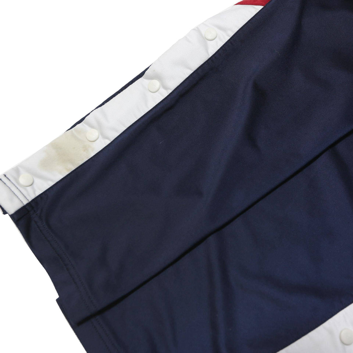 REEBOK Mens Polyester Blend Navy Blue Regular Straight Trousers W32 L30
