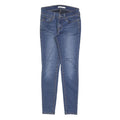 LEVI'S 710 Womens Jeans Blue Slim Skinny Denim Medium W27 L27 Stretch