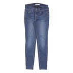 LEVI'S 710 Womens Jeans Blue Slim Skinny Denim Medium W27 L27 Stretch