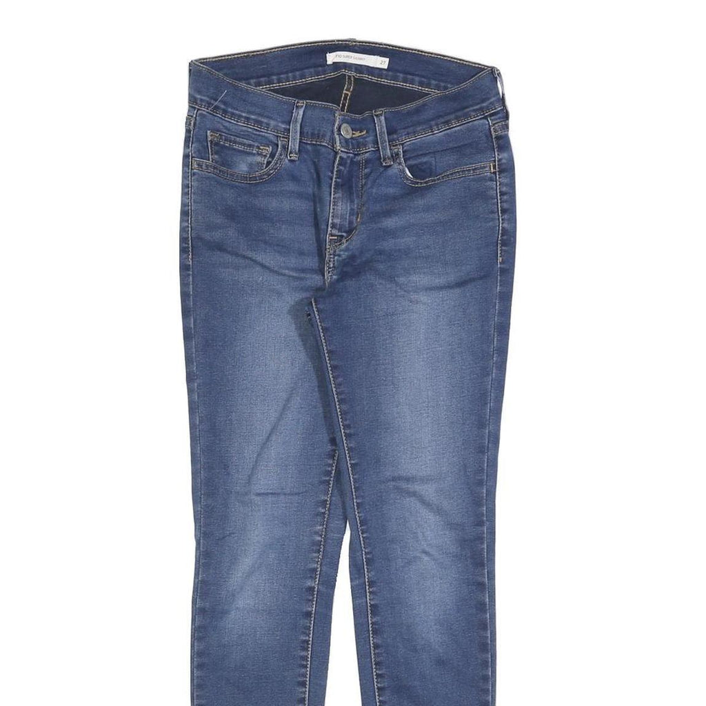 LEVI'S 710 Womens Jeans Blue Slim Skinny Denim Medium W27 L27 Stretch