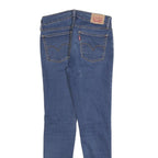 LEVI'S 710 Womens Jeans Blue Slim Skinny Denim Medium W27 L27 Stretch