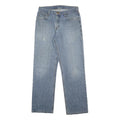 CARHARTT Mens Relaxed Light Blue Denim Jeans W31 L32 Classic Zip Closure Casual