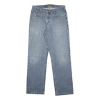 CARHARTT Mens Relaxed Light Blue Denim Jeans W31 L32 Classic Zip Closure Casual