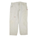 CARHARTT Mens Regular Fit Beige Workwear Trousers W40 L28 Durable Cotton Blend