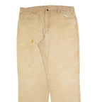 DICKIES Workwear Mens Trousers Beige Regular Straight W38 L34