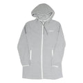 ATHLETIC XPRESS Womens Grey Hooded Zip Jacket S Polyester Blend Casual