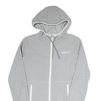 ATHLETIC XPRESS Womens Grey Hooded Zip Jacket S Polyester Blend Casual