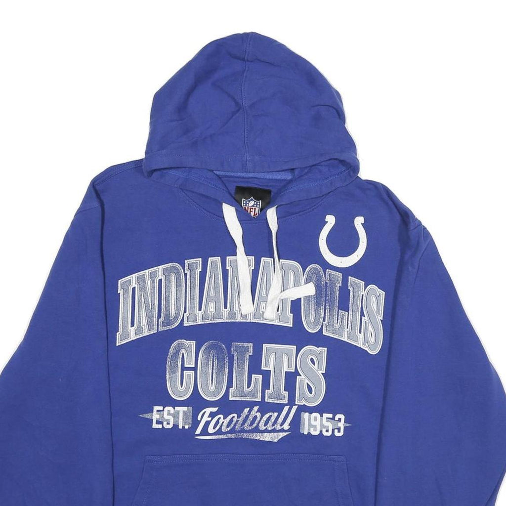 NFL Mens Blue Indianapolis Colts Pullover Hoodie XL Football Sportswear