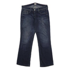 HILFIGER DENIM Womens Jeans Blue Regular Straight Denim Medium W32 L31 Zip