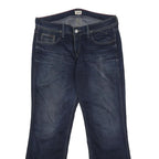 HILFIGER DENIM Womens Jeans Blue Regular Straight Denim Medium W32 L31 Zip