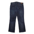 HILFIGER DENIM Womens Jeans Blue Regular Straight Denim Medium W32 L31 Zip