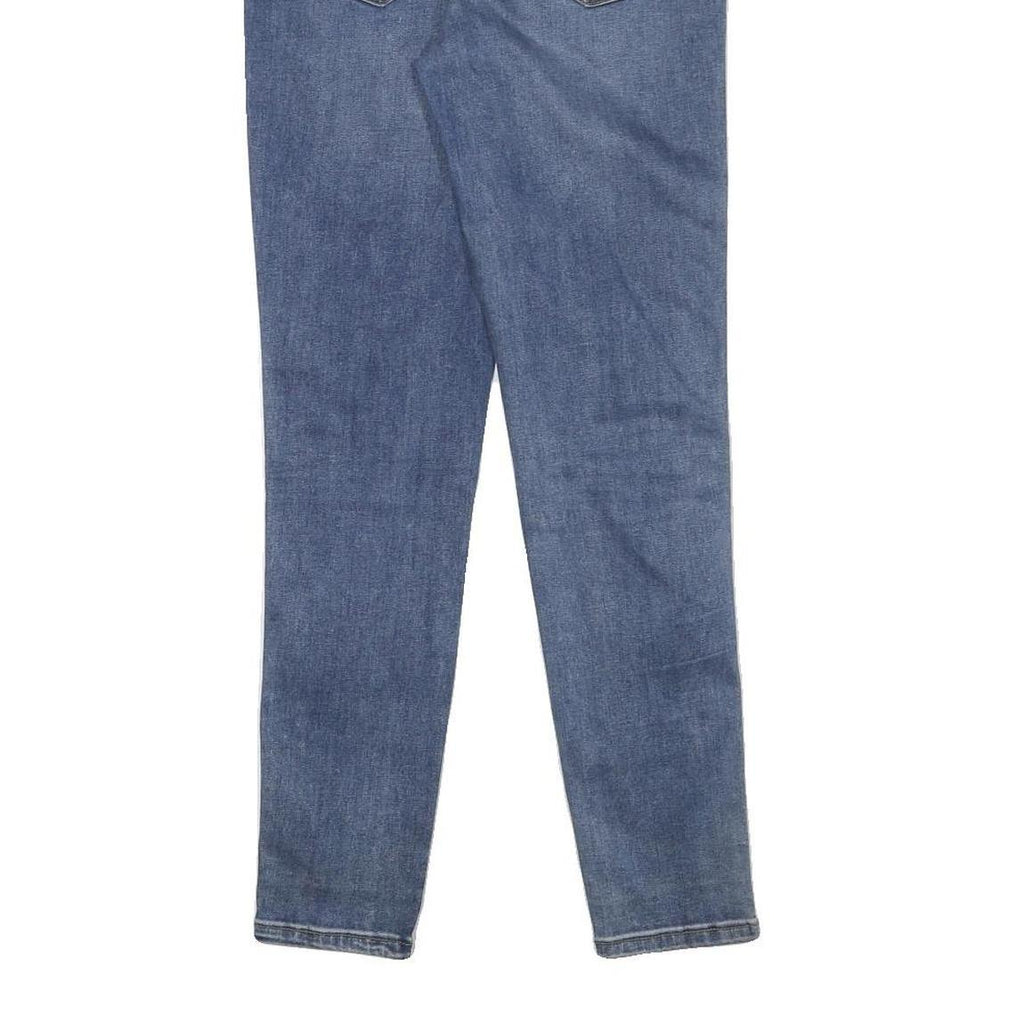 DIESEL Womens Slim Blue Denim Slim Jeans W28 L28 Logo Tape Stripe