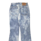 LEVI'S 517 Bootcut Womens Jeans Blue Cotton Blend Regular W26 L30 Bleach Effect