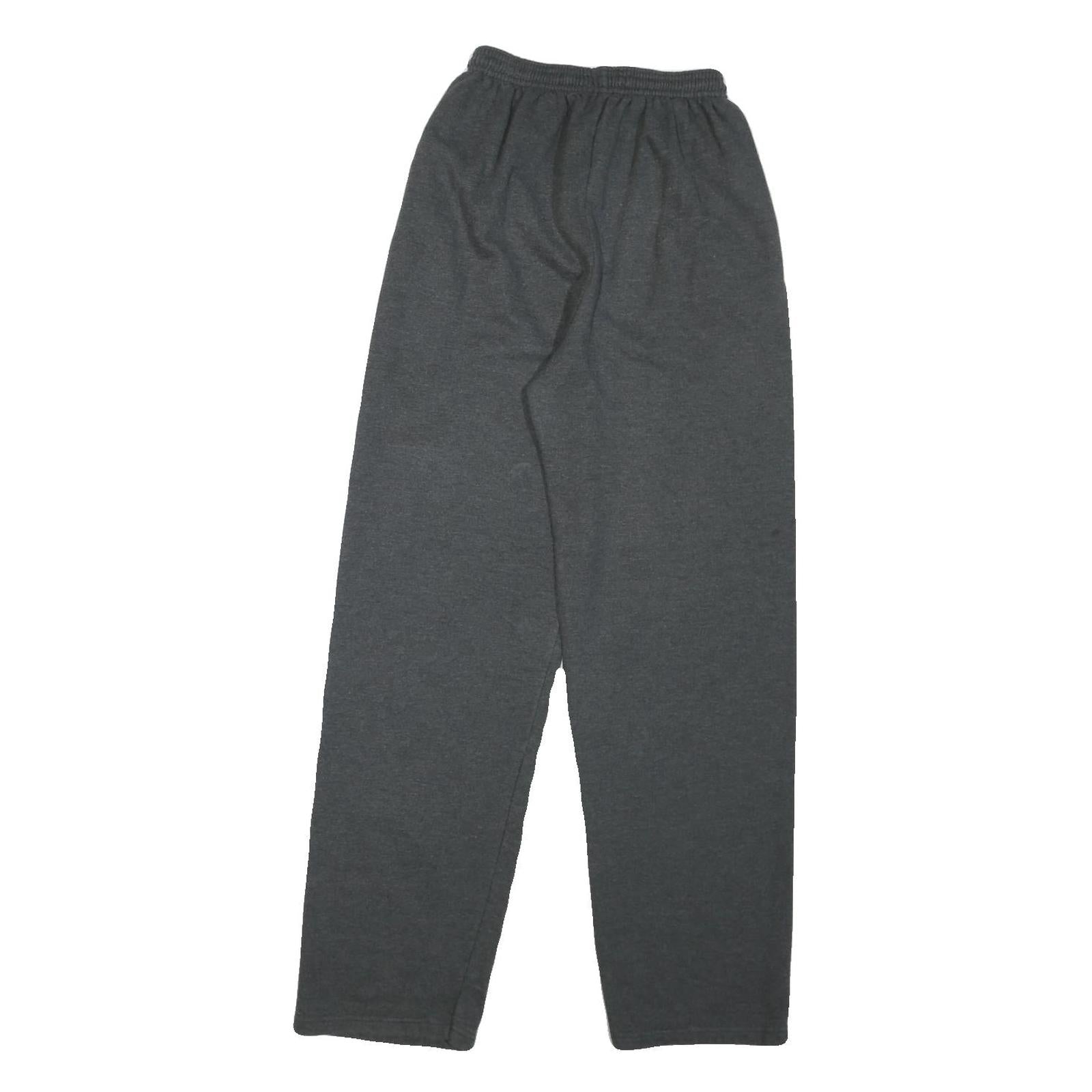 CHAMPION Mens Joggers Grey Suffolk County Print Slim Tapered S W24 L30 Cotton