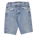 WRANGLER Mens Denim Blue Casual Shorts L W36 Classic Cotton Blend Pockets