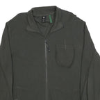 G-STAR Mens Green Cotton Blend Jacket XL Casual Zip Front Pocket Style