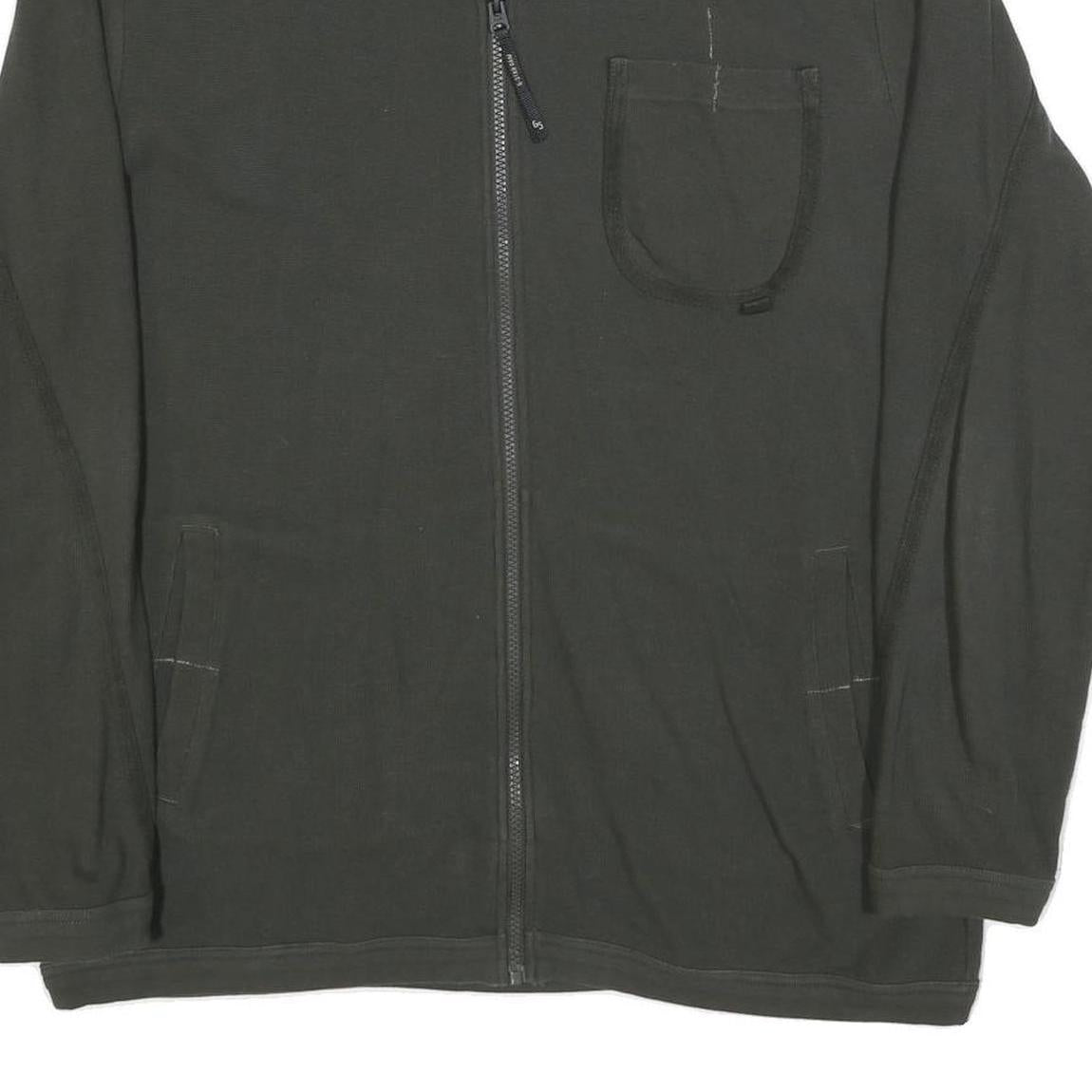 G-STAR Mens Green Cotton Blend Jacket XL Casual Zip Front Pocket Style