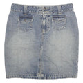 OLD NAVY Womens Blue Denim Mini Skirt Cotton Blend M Casual Everyday Wear
