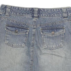 OLD NAVY Womens Blue Denim Mini Skirt Cotton Blend M Casual Everyday Wear